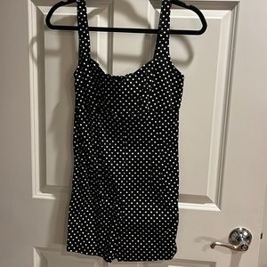 Zara polka dot romper